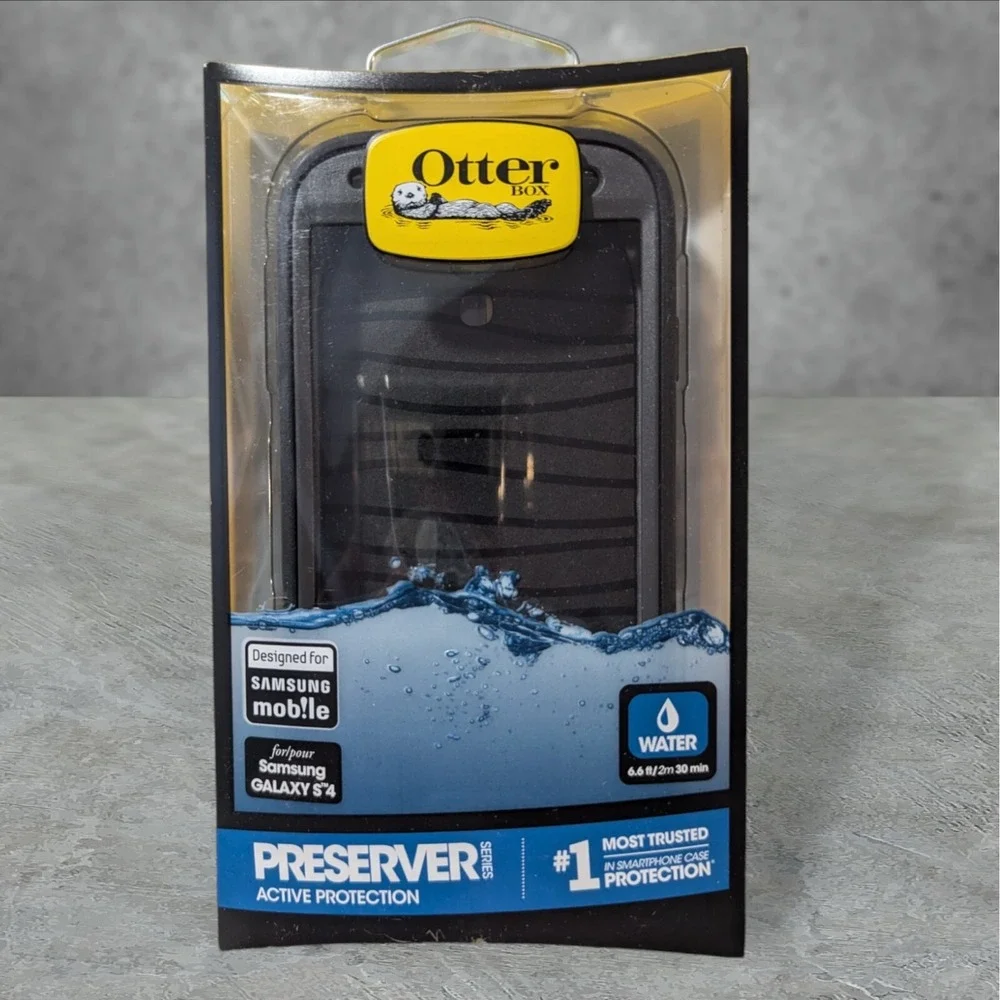 Y4.‎ Otterbox Preserver Series Active Protection Black Case Samsung Galaxy S4